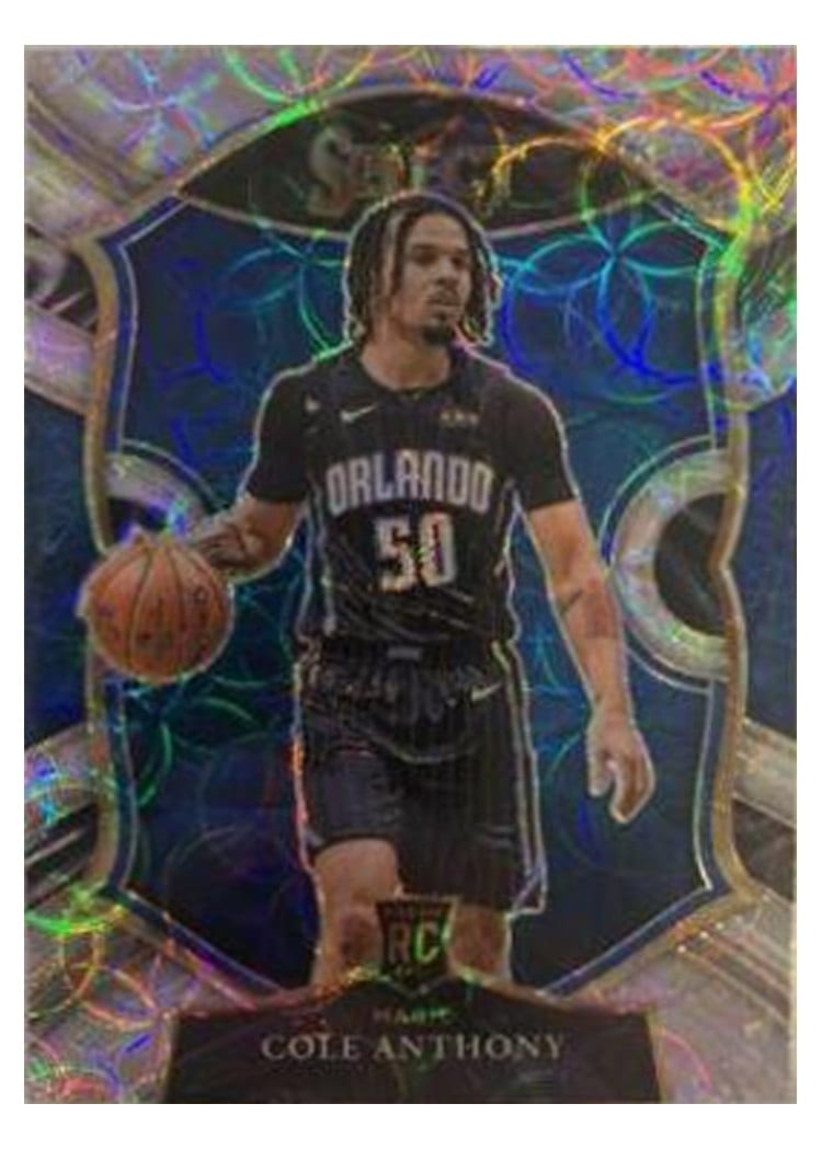 2020-21 Panini Select Base Set Cole Anthony #75 card