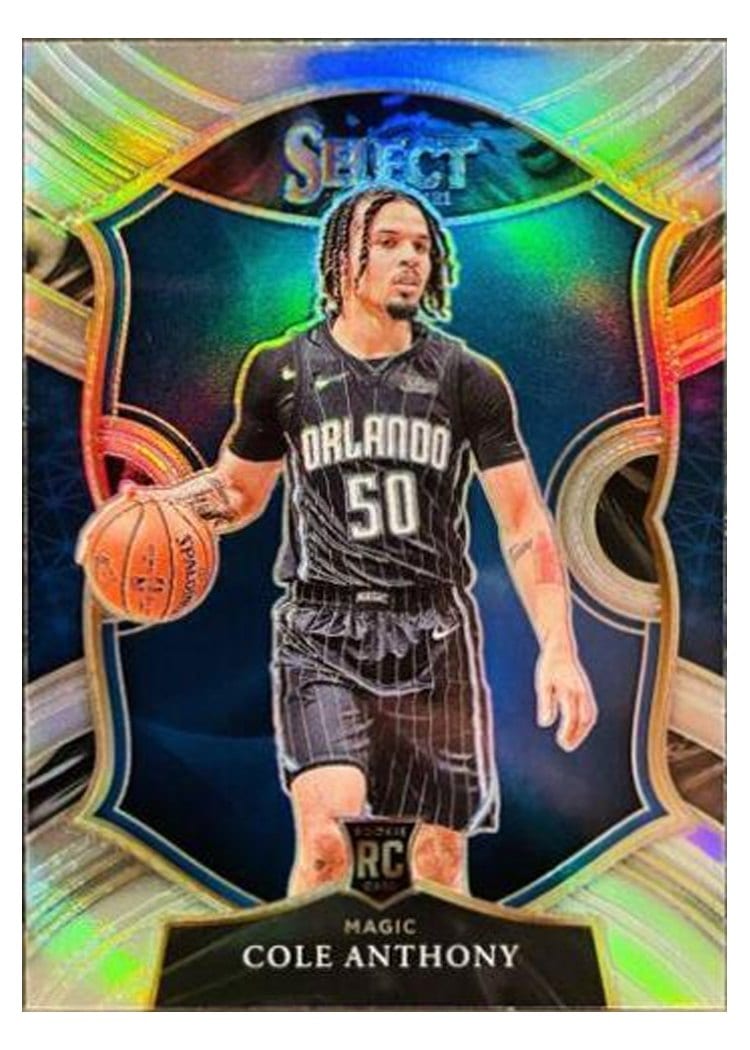 2020-21 Panini Select Base Set Cole Anthony #75 card