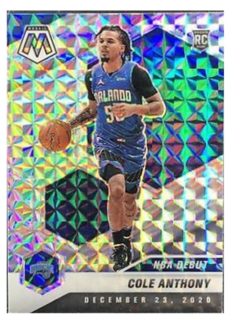 2020 Panini Mosaic Cole Anthony #268 card