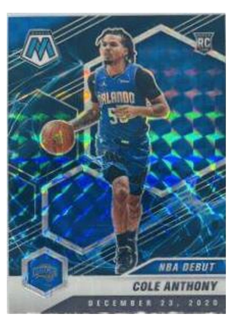 2020 Panini Mosaic Cole Anthony #268 card