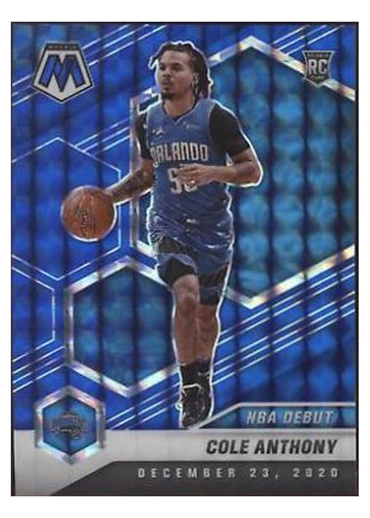 2020 Panini Mosaic Cole Anthony #268 card