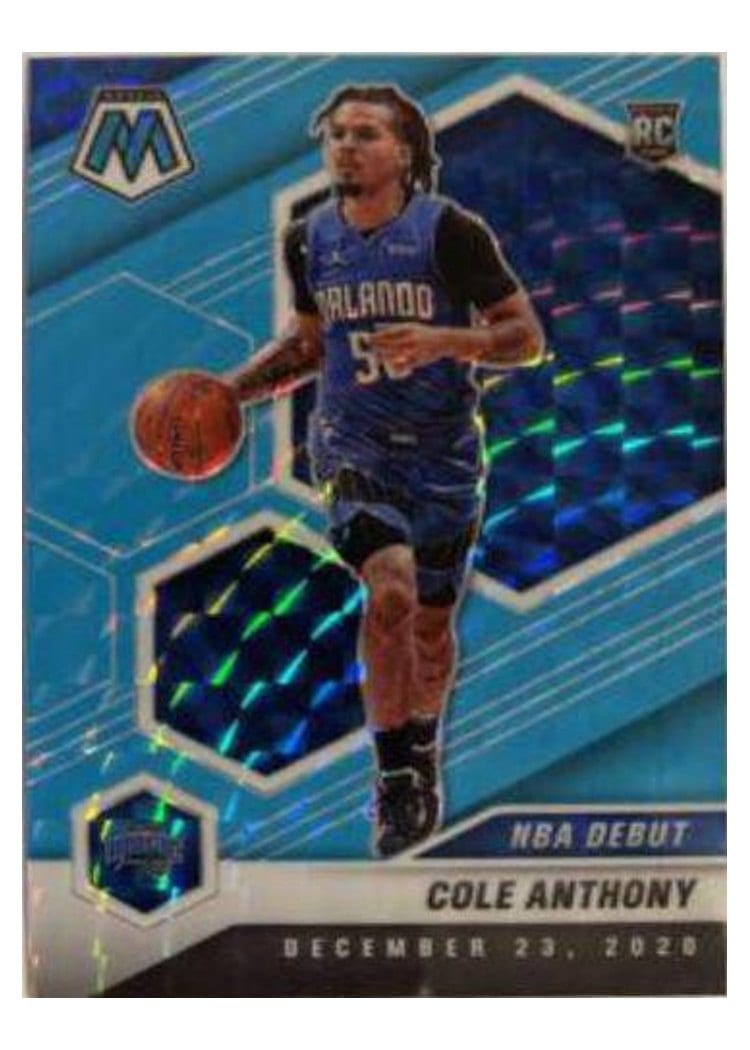2020 Panini Mosaic Cole Anthony #268 card