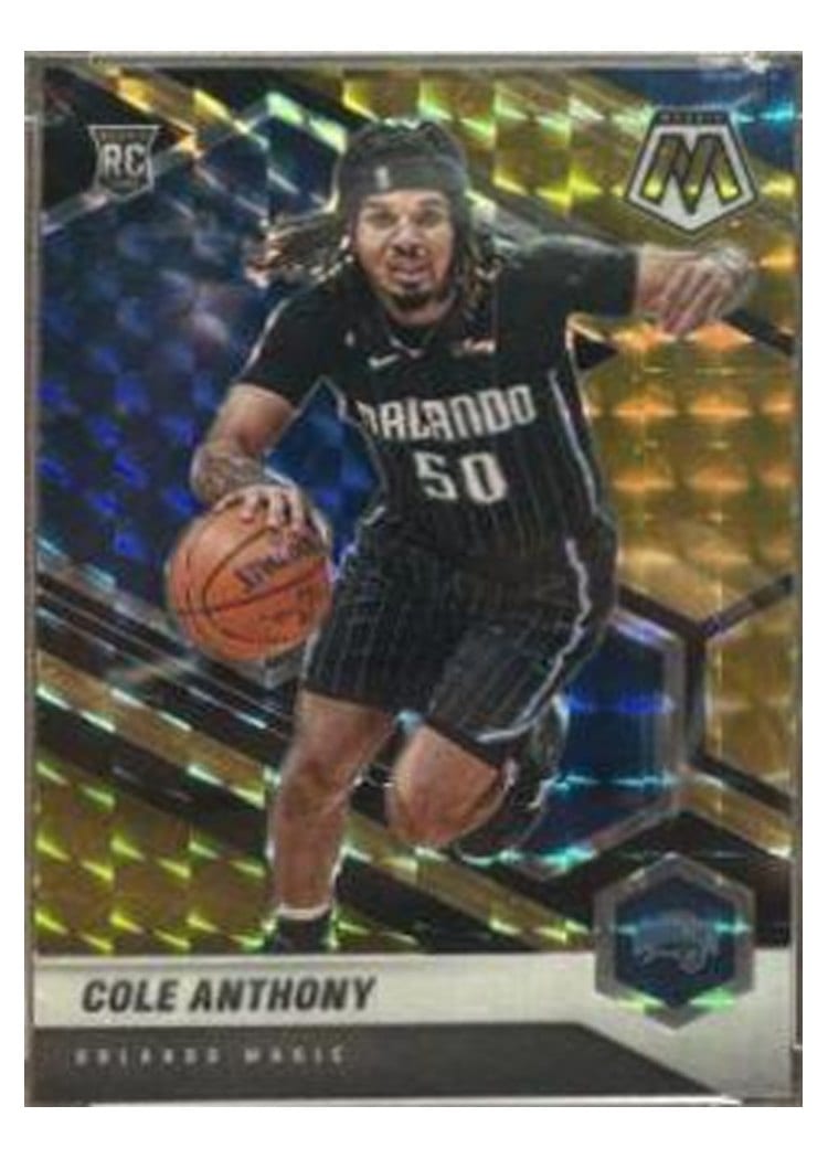 2020 Panini Mosaic Cole Anthony #268 card