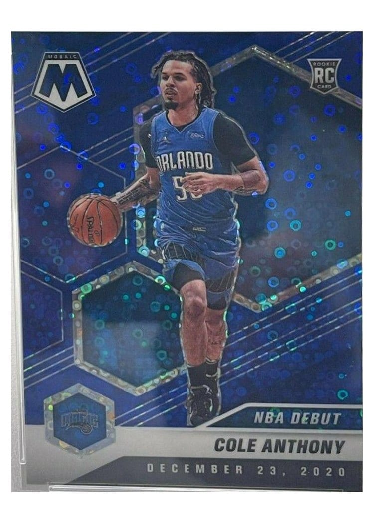2020 Panini Mosaic Cole Anthony #268 card