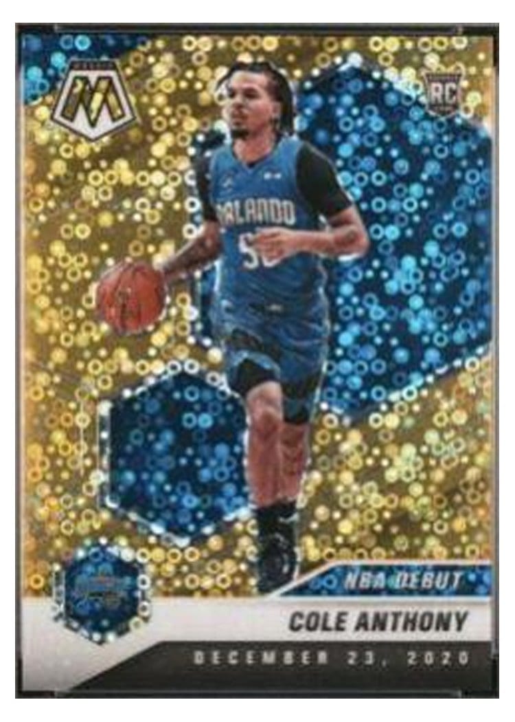 2020 Panini Mosaic Cole Anthony #268 card