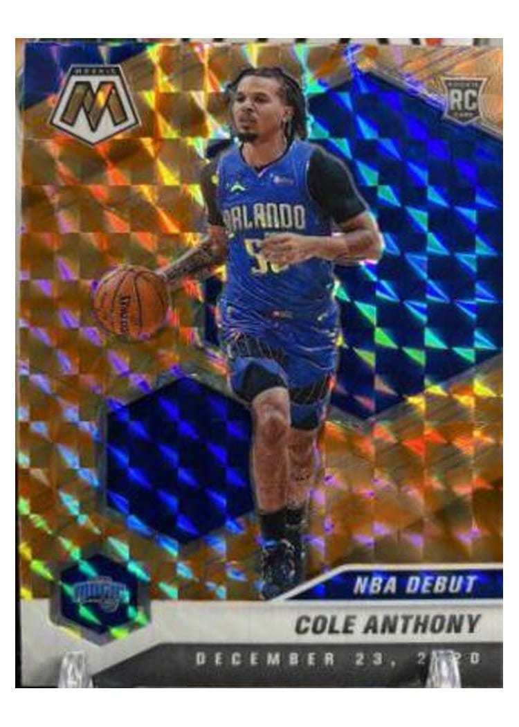 2020 Panini Mosaic Cole Anthony #268 card