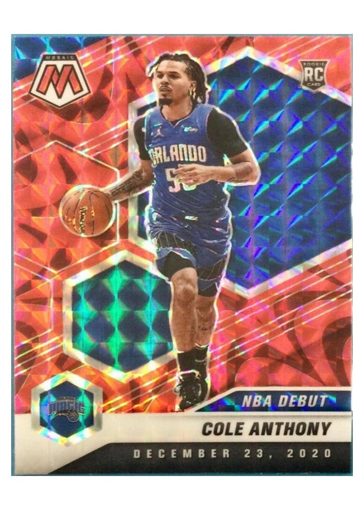 2020 Panini Mosaic Cole Anthony #268 card