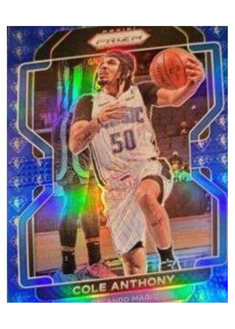 2021-22 Panini Prizm Base Set Cole Anthony #121 card