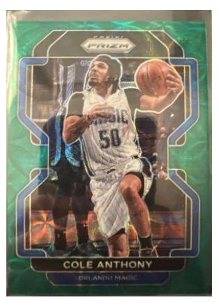 2021-22 Panini Prizm Base Set Cole Anthony #121 card