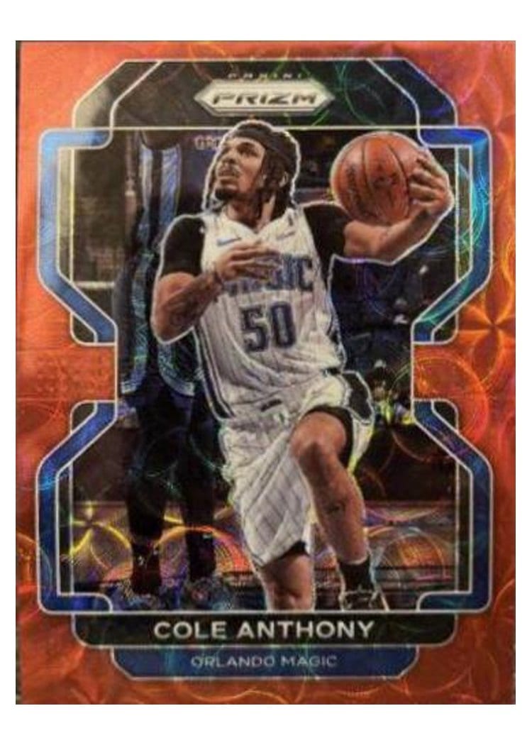 2021-22 Panini Prizm Base Set Cole Anthony #121 card