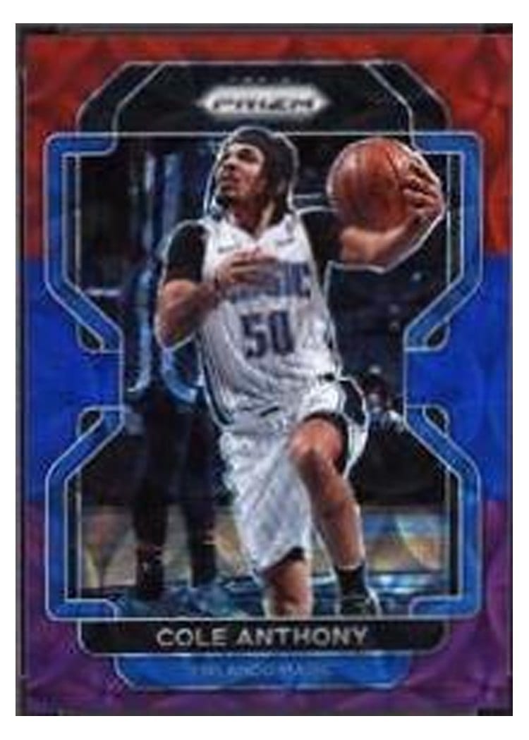 2021-22 Panini Prizm Base Set Cole Anthony #121 card