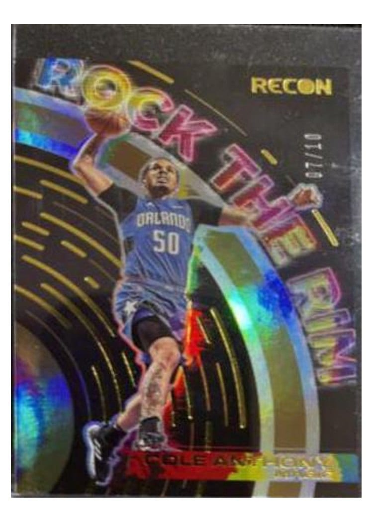 2021-22 Panini Prizm Base Set Cole Anthony #121 card