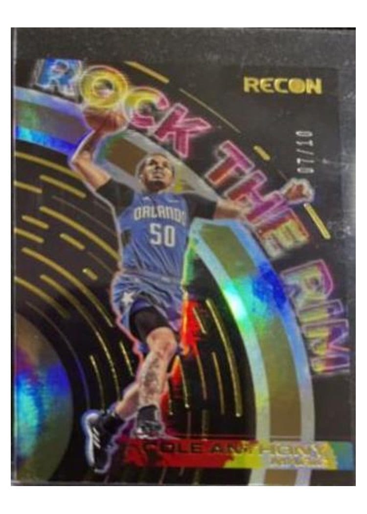 2021-22 Panini Prizm Base Set Cole Anthony #121 card
