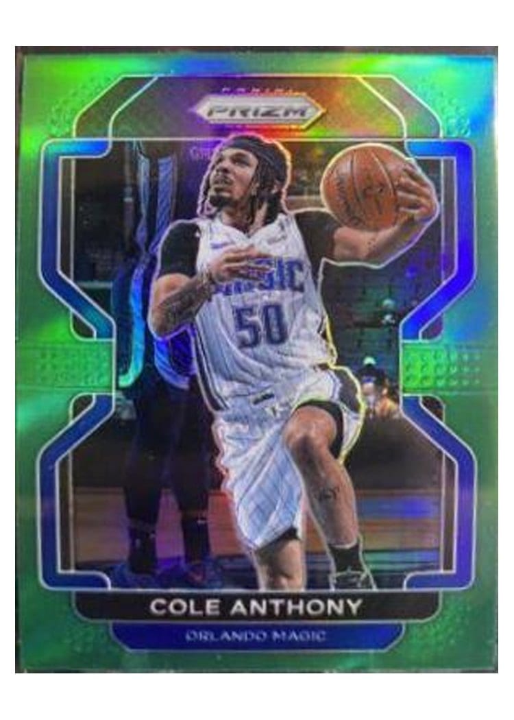 2021-22 Panini Prizm Base Set Cole Anthony #121 card