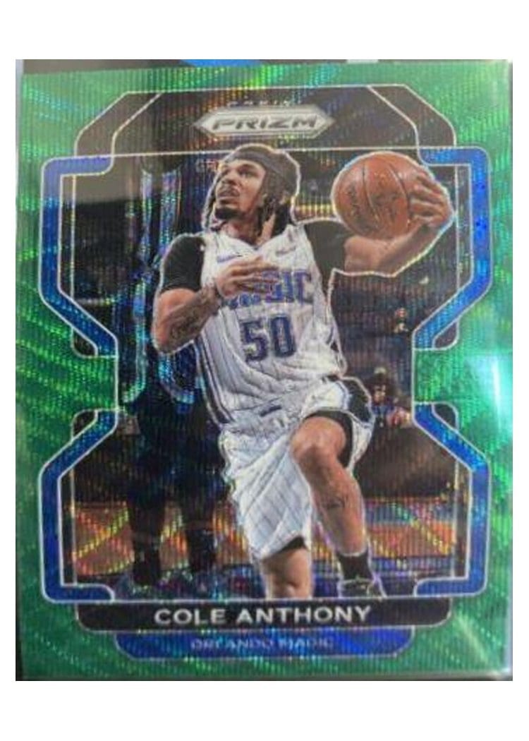 2021-22 Panini Prizm Base Set Cole Anthony #121 card