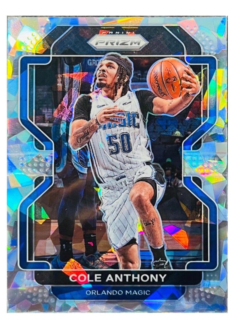2021-22 Panini Prizm Base Set Cole Anthony #121 card