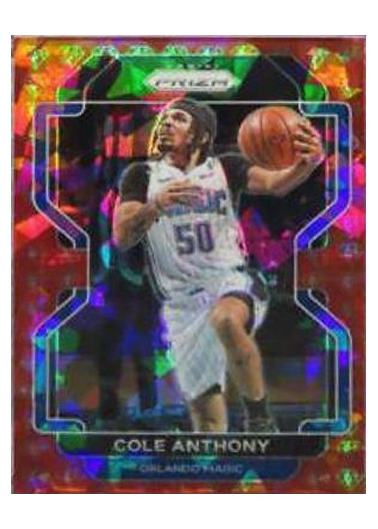 2021-22 Panini Prizm Base Set Cole Anthony #121 card
