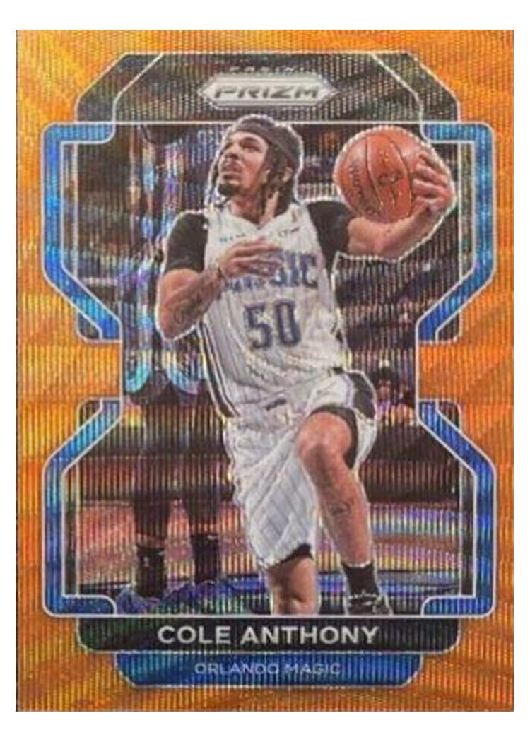 2021-22 Panini Prizm Base Set Cole Anthony #121 card