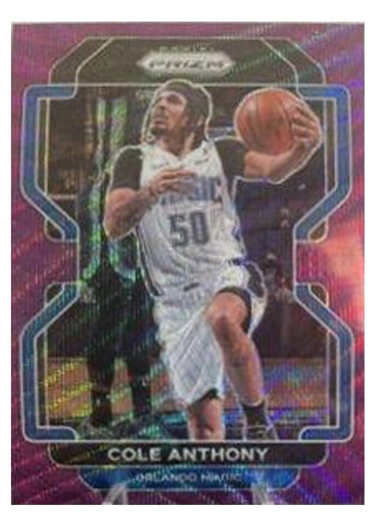 2021-22 Panini Prizm Base Set Cole Anthony #121 card