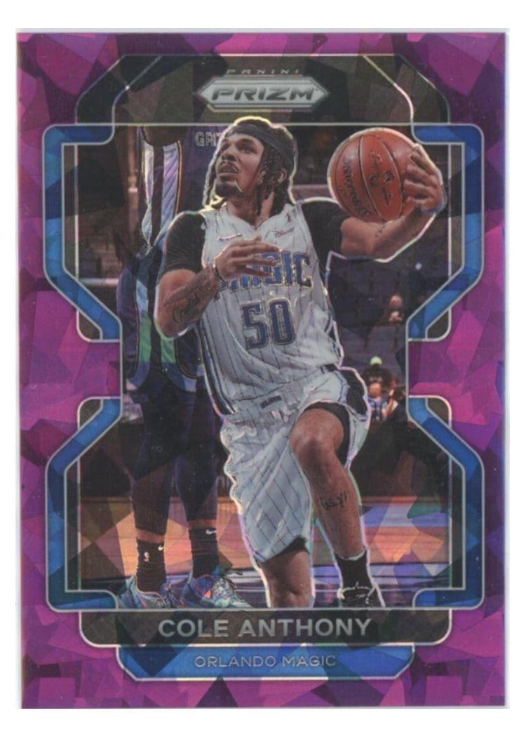 2021-22 Panini Prizm Base Set Cole Anthony #121 card