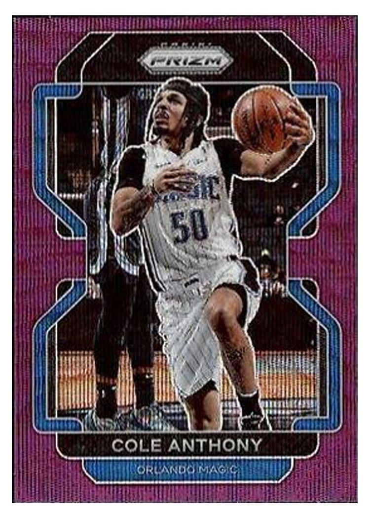 2021-22 Panini Prizm Base Set Cole Anthony #121 card