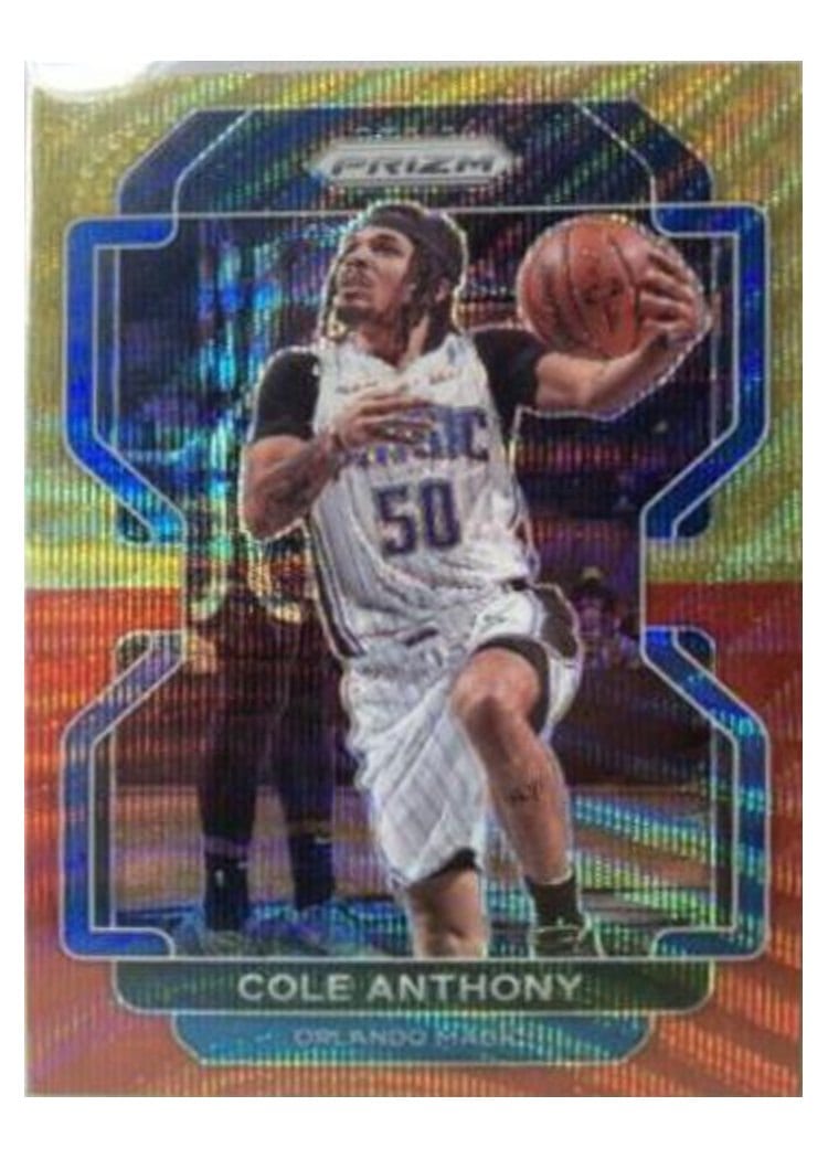 2021-22 Panini Prizm Base Set Cole Anthony #121 card