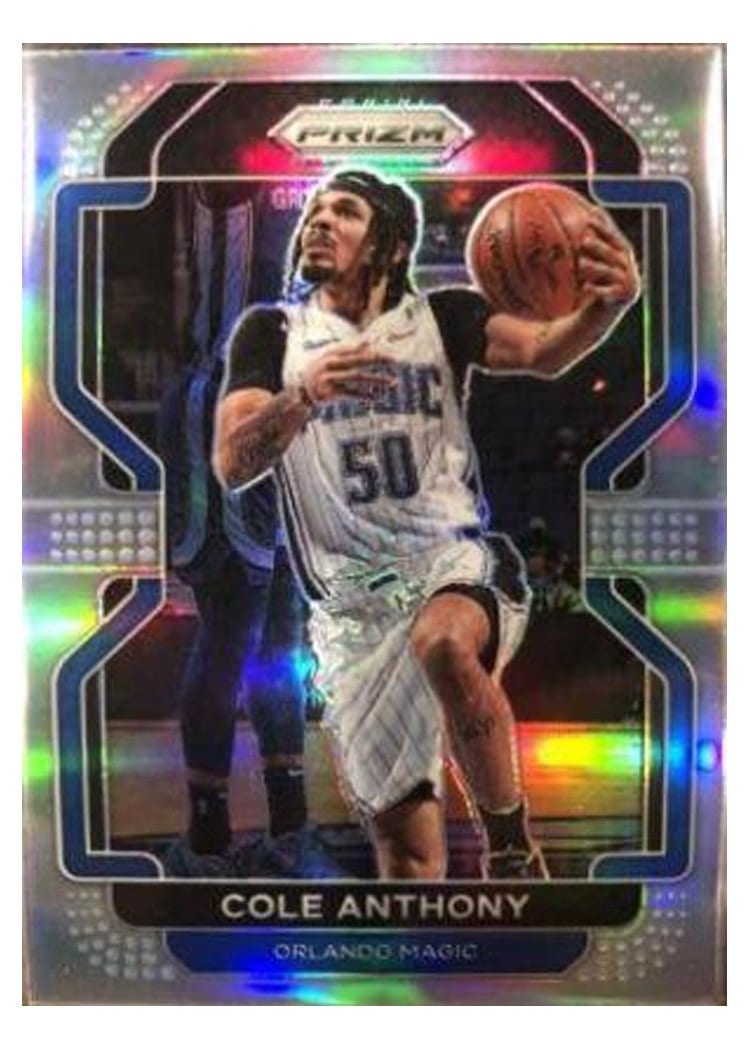 2021-22 Panini Prizm Base Set Cole Anthony #121 card