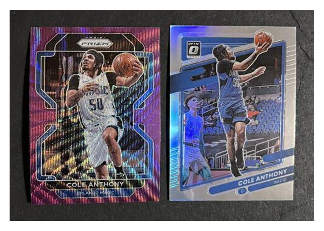2021-22 Panini Prizm Base Set Cole Anthony #121 card