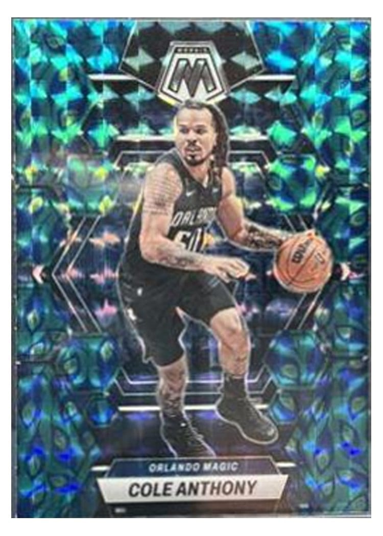 2022-23 Panini Mosaic Base Set Cole Anthony #10 card