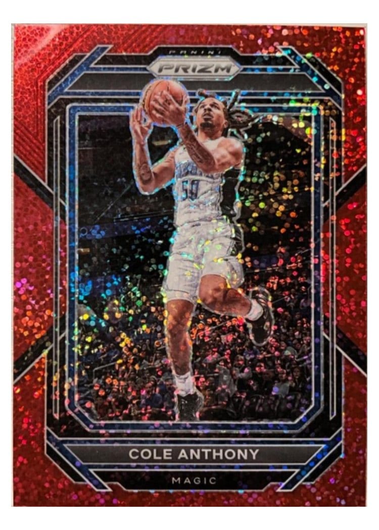 2022-23 Panini Prizm Base Set Cole Anthony #180 card