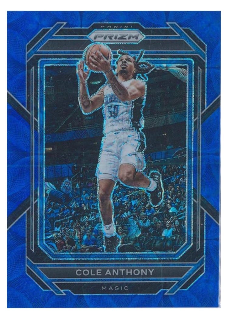 2022-23 Panini Prizm Base Set Cole Anthony #180 card