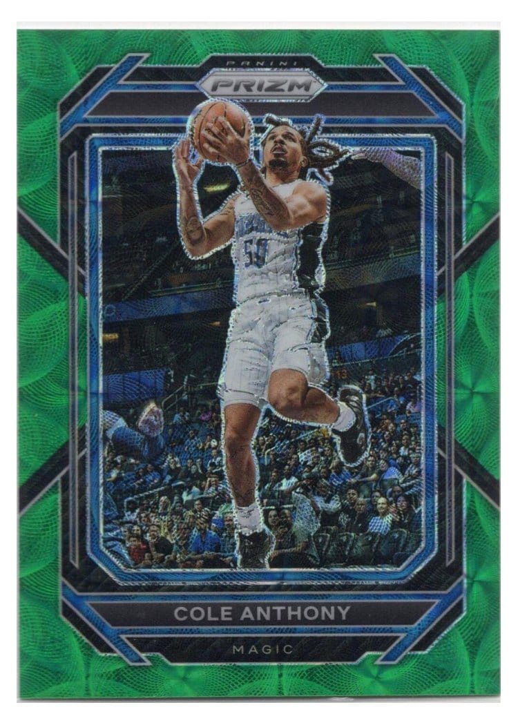 2022-23 Panini Prizm Base Set Cole Anthony #180 card