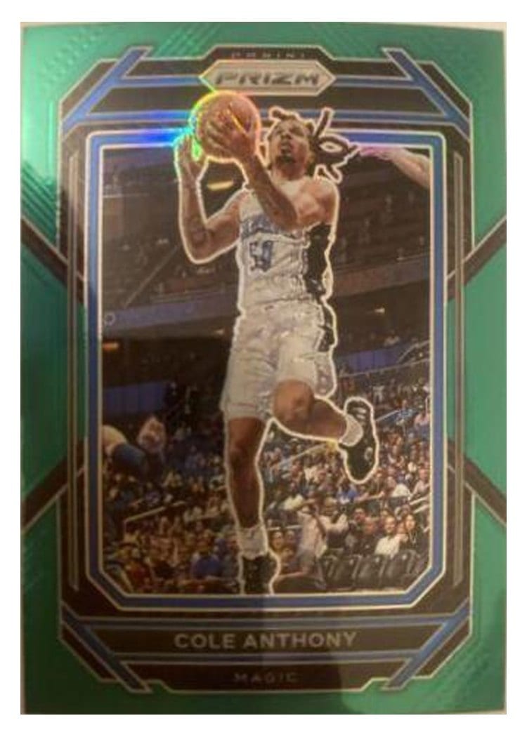 2022-23 Panini Prizm Base Set Cole Anthony #180 card