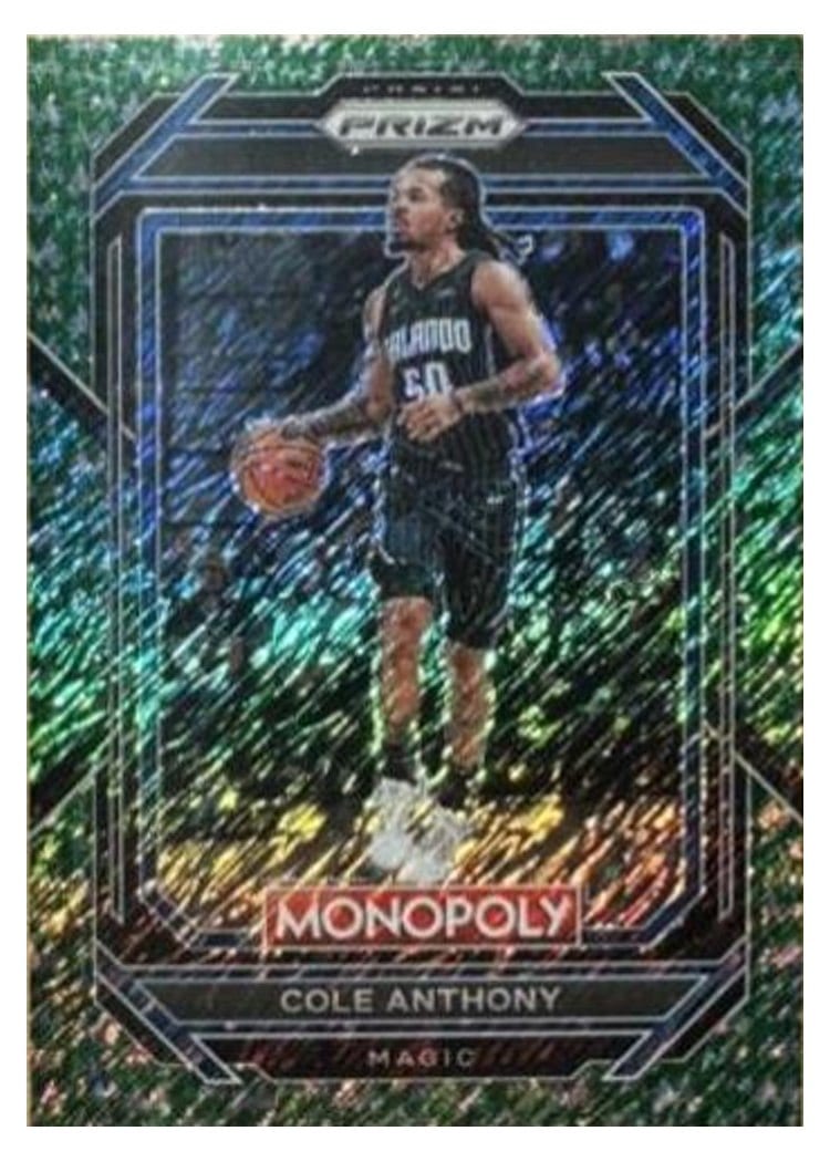 2022-23 Panini Prizm Base Set Cole Anthony #180 card