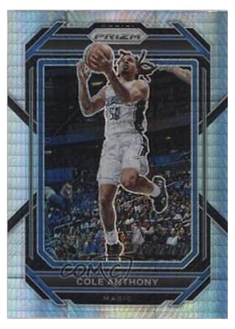 2022-23 Panini Prizm Base Set Cole Anthony #180 card
