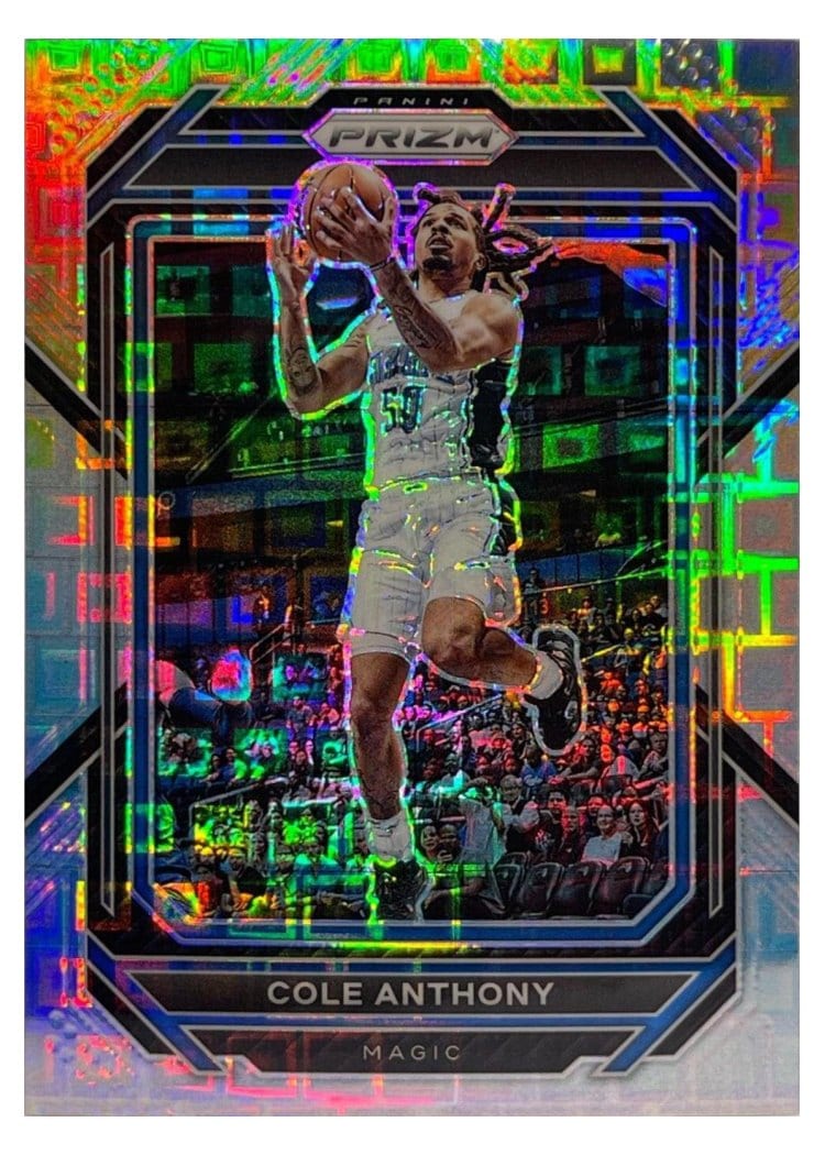 2022-23 Panini Prizm Base Set Cole Anthony #180 card