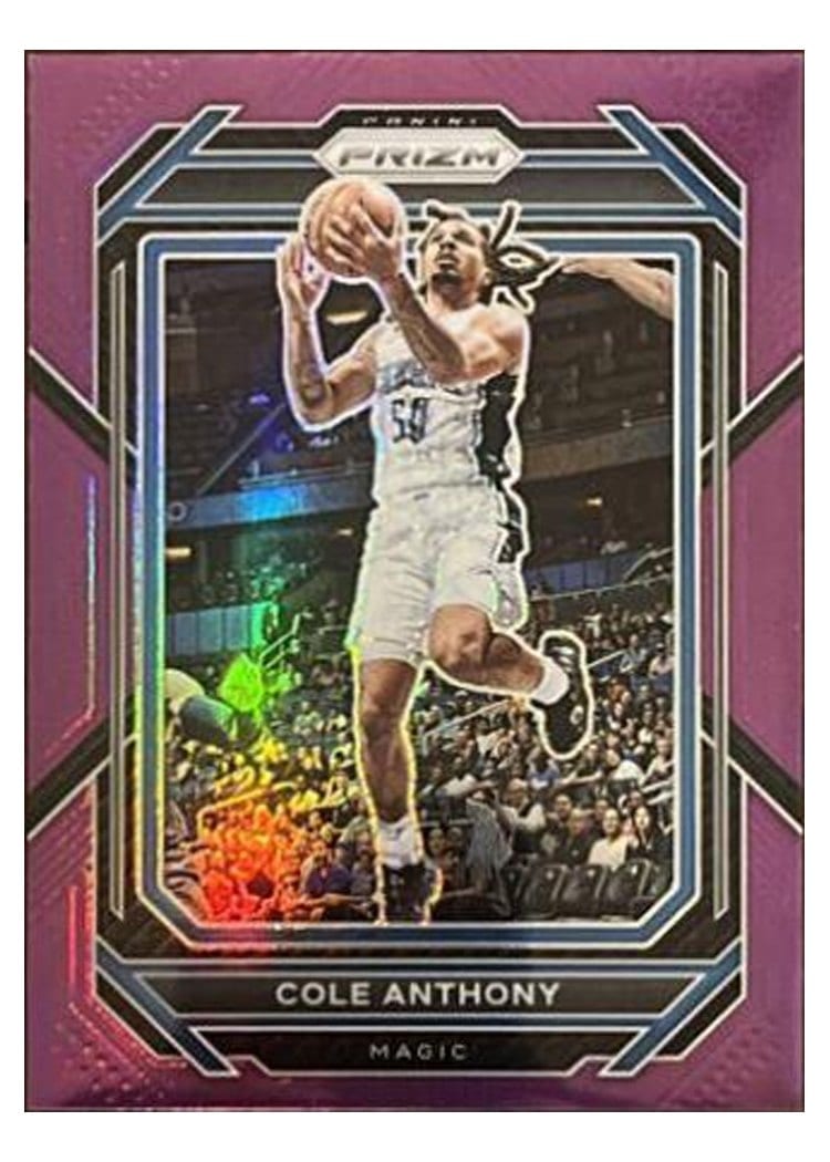 2022-23 Panini Prizm Base Set Cole Anthony #180 card