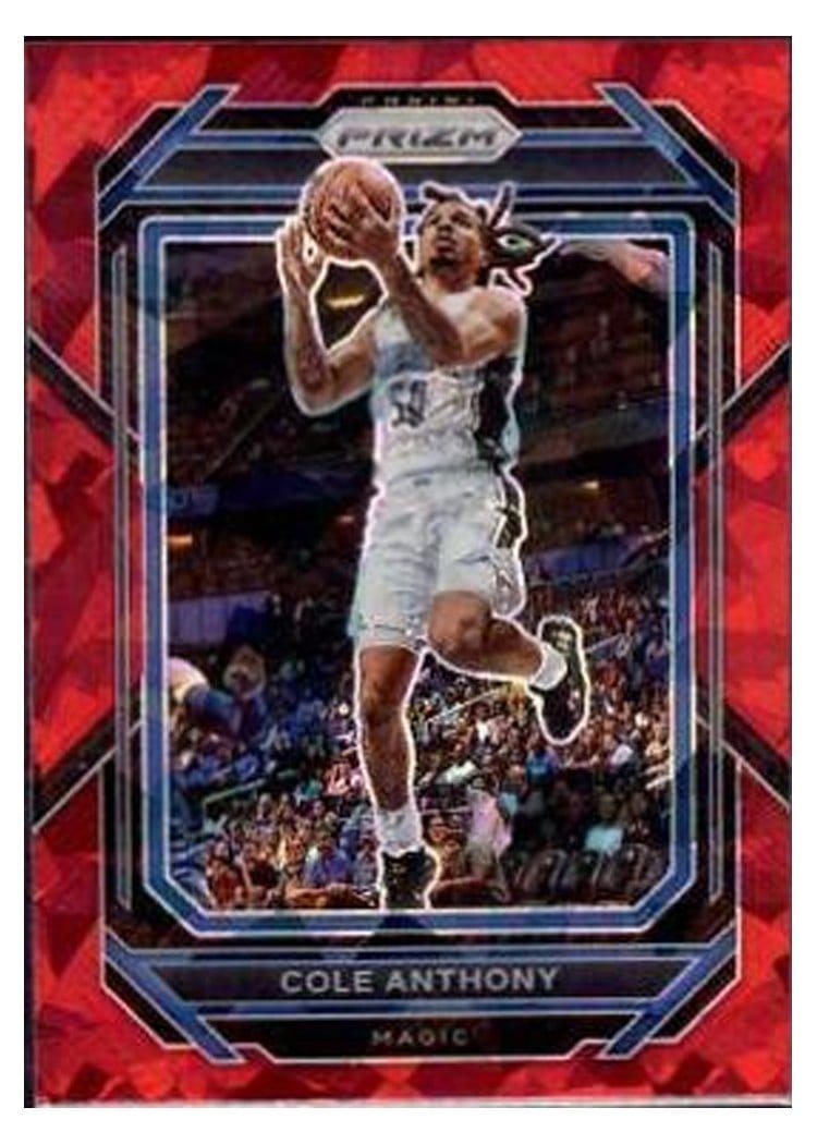 2022-23 Panini Prizm Base Set Cole Anthony #180 card