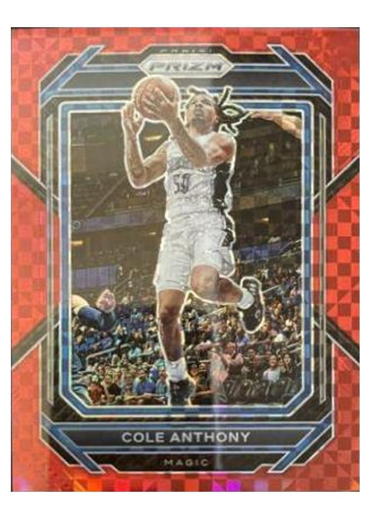 2022-23 Panini Prizm Base Set Cole Anthony #180 card