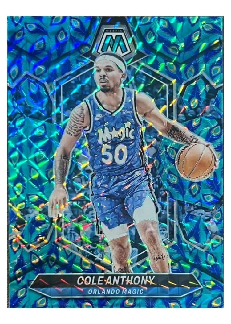 2023-24 Panini Mosaic Base Set Cole Anthony #165 card