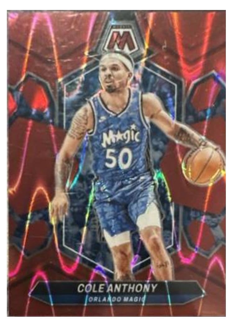 2023-24 Panini Mosaic Base Set Cole Anthony #165 card
