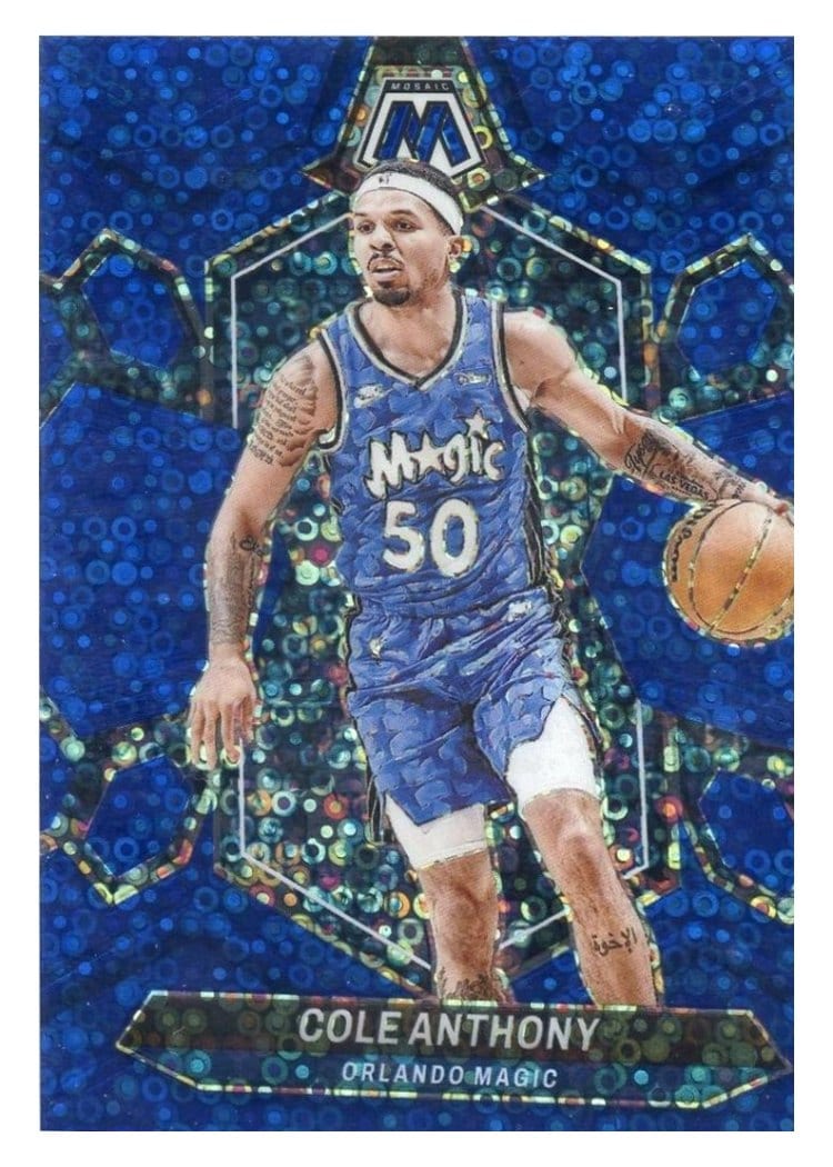 2023-24 Panini Mosaic Base Set Cole Anthony #165 card