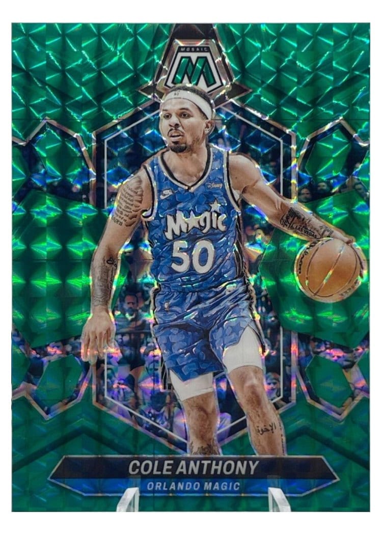 2023-24 Panini Mosaic Base Set Cole Anthony #165 card