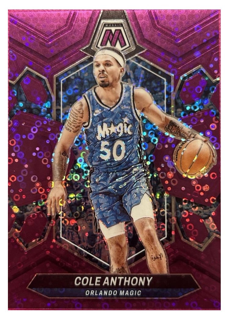 2023-24 Panini Mosaic Base Set Cole Anthony #165 card