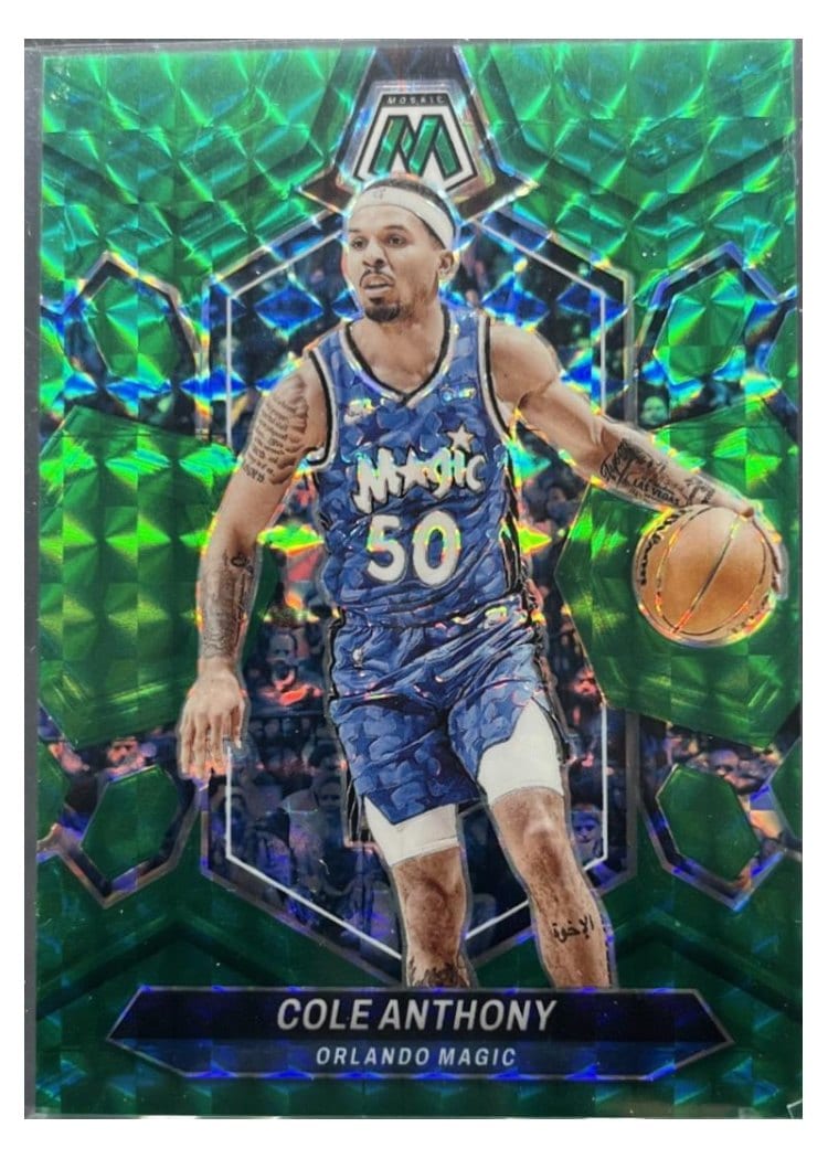 2023-24 Panini Mosaic Base Set Cole Anthony #165 card