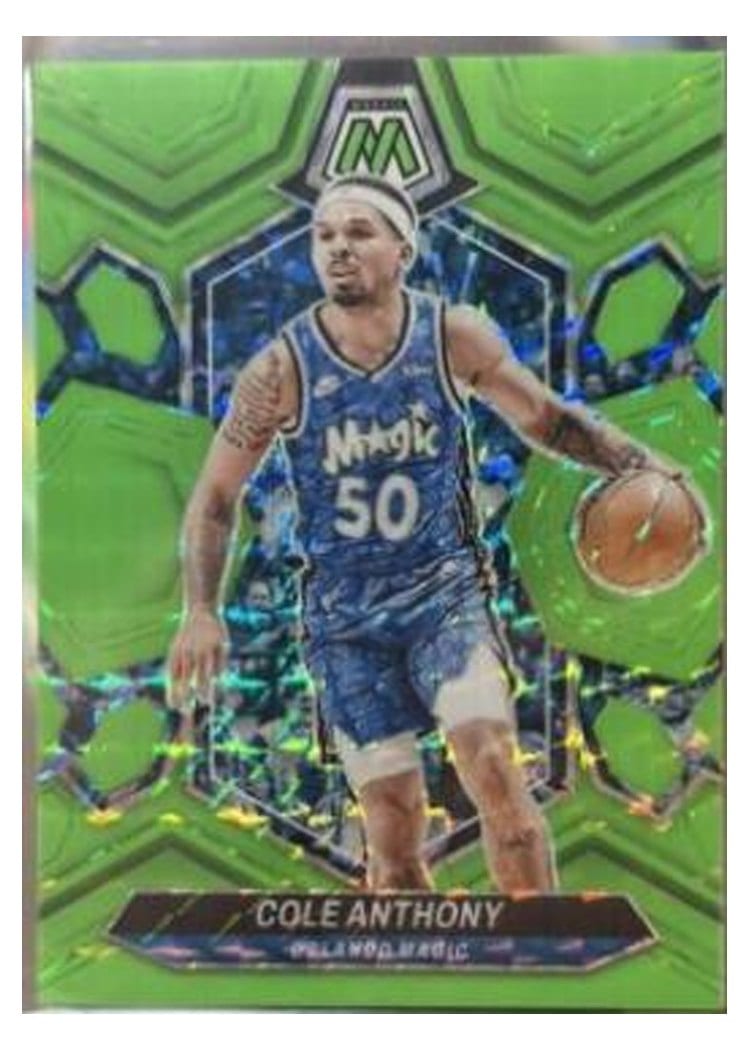 2023-24 Panini Mosaic Base Set Cole Anthony #165 card