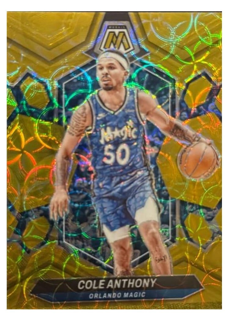 2023-24 Panini Mosaic Base Set Cole Anthony #165 card