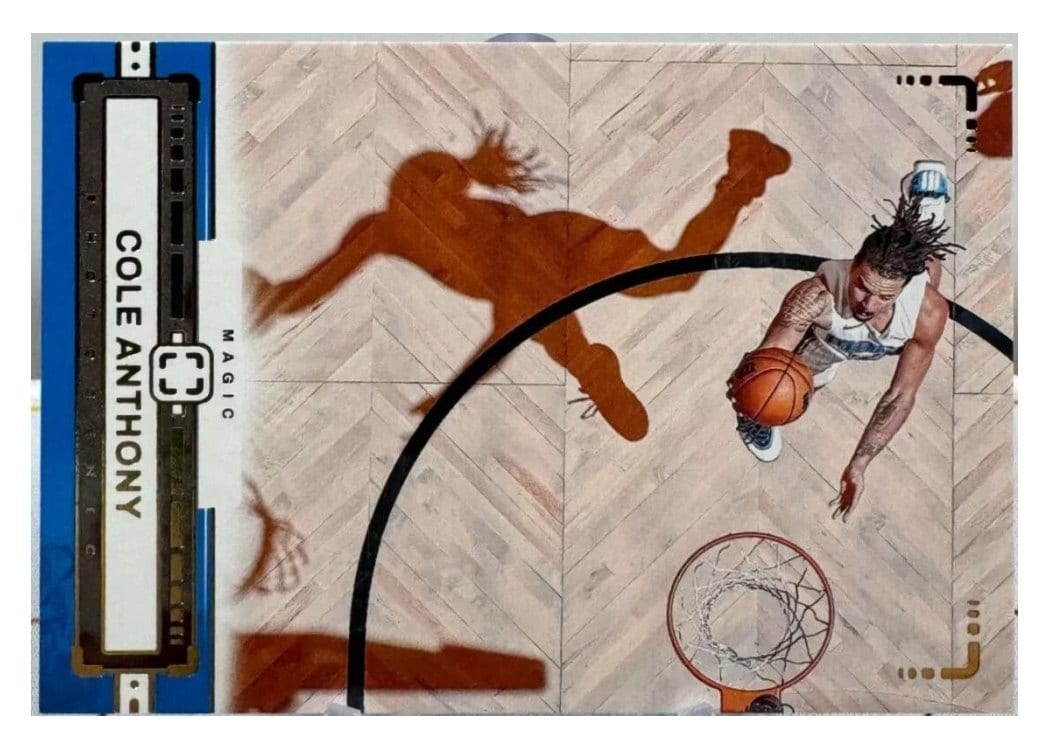 2023-24 Panini Photogenic Base Set Cole Anthony #19 card