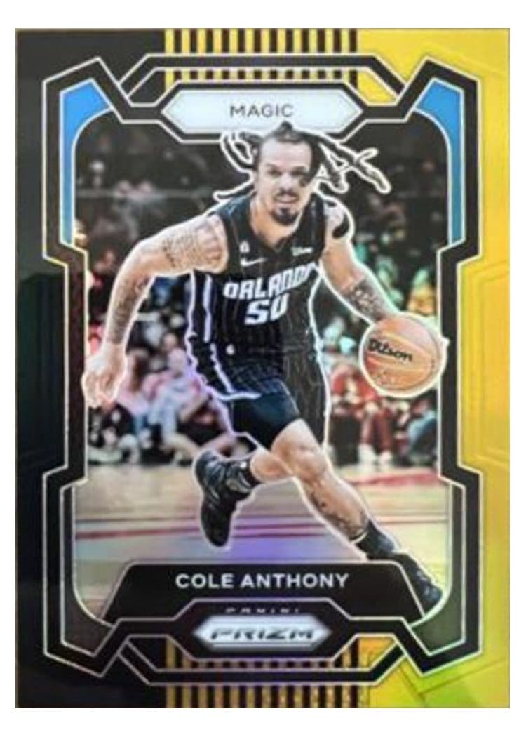 2023-24 Panini Prizm Base Set Cole Anthony #16 card