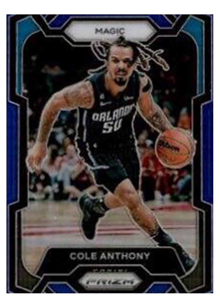 2023-24 Panini Prizm Base Set Cole Anthony #16 card